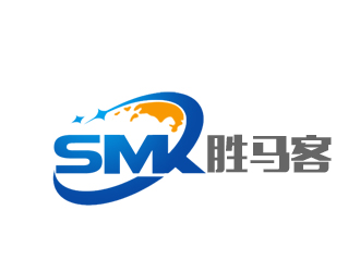 余亮亮的勝馬客紅酒洋酒貿(mào)易logo設(shè)計