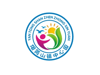曾翼的磐石市煙筒山鎮(zhèn)中心幼兒園logo設(shè)計