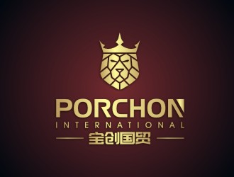 陳國偉的PORCHON INTERNATIONAL 寶創(chuàng)國貿(mào)logo設計