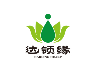 孫金澤的達領緣（英文：Darling Heart）茶葉商標設計logo設計
