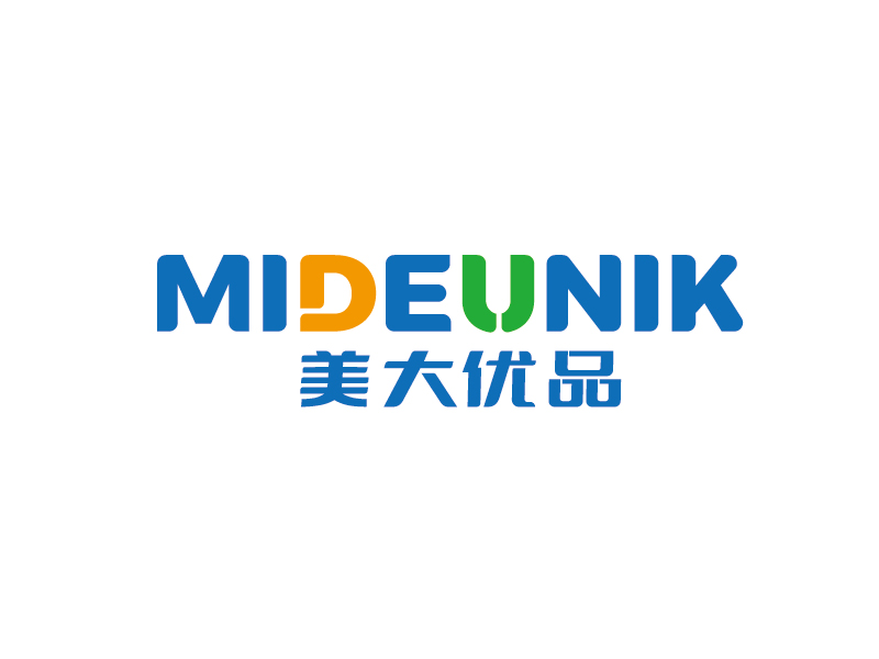 李寧的MideUnik   美大優(yōu)品logo設(shè)計