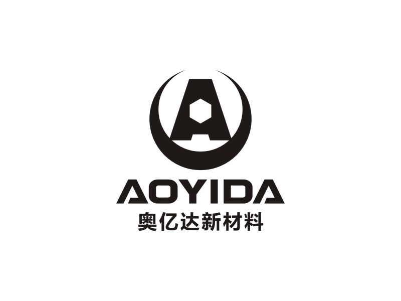 李泉輝的奧億達(dá)新材料logo設(shè)計