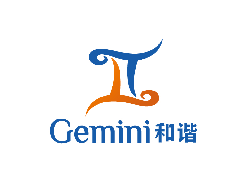 張俊的Gemini/和諧(雙子座)logo設(shè)計