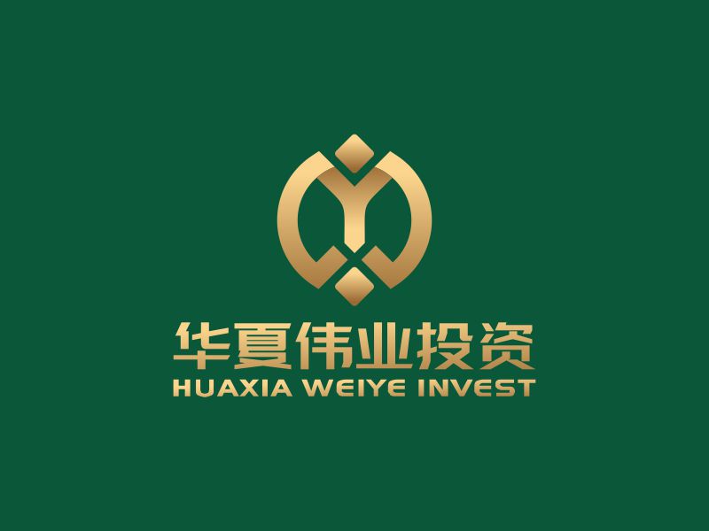 何嘉健的華夏偉業(yè)投資(海南)有限公司logo設(shè)計(jì)
