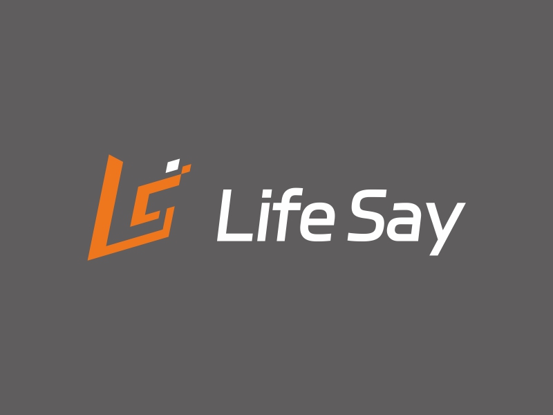 林思源的life say / LIFE SAYlogo設(shè)計