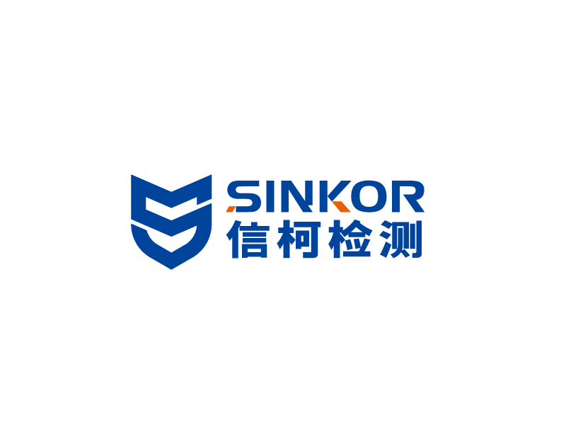張俊的信柯檢測(sinkor)logo設(shè)計