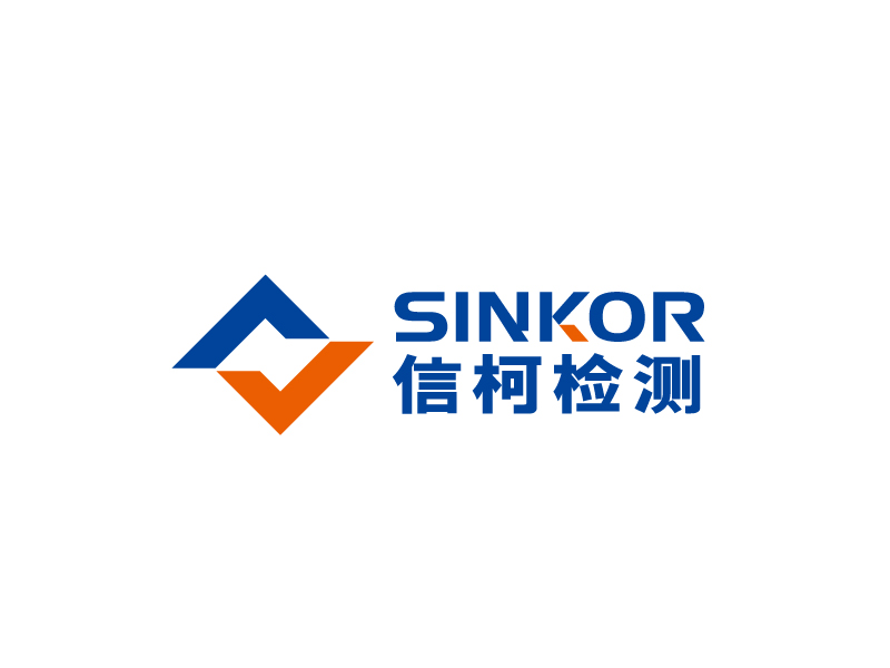 張俊的信柯檢測(sinkor)logo設(shè)計