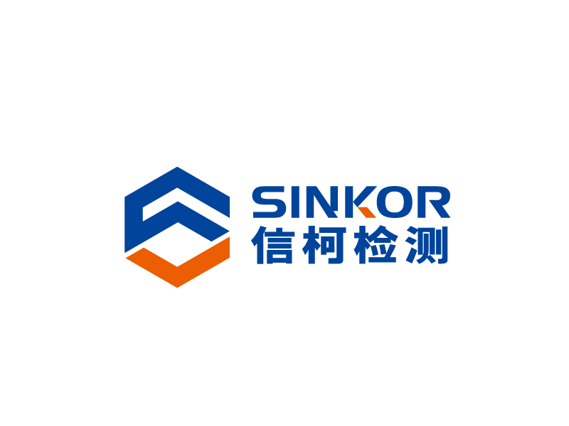 張俊的信柯檢測(sinkor)logo設(shè)計